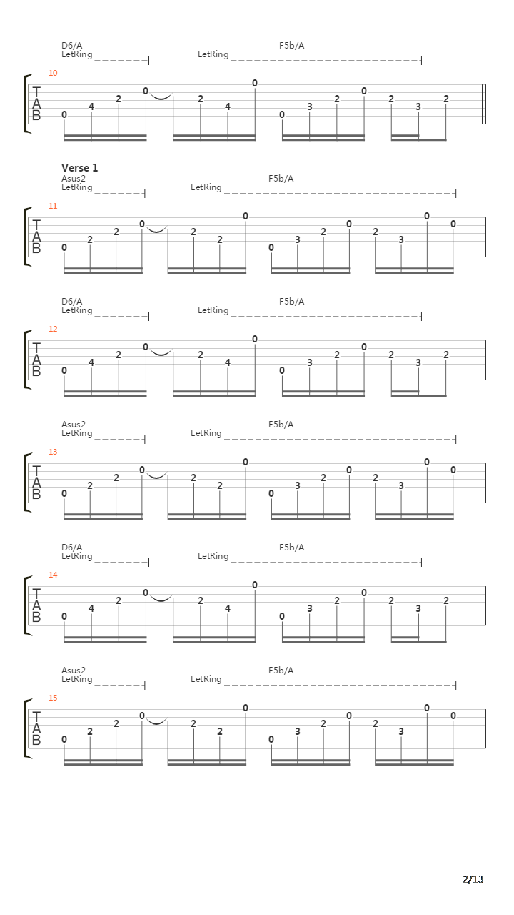 Judgement Day吉他谱