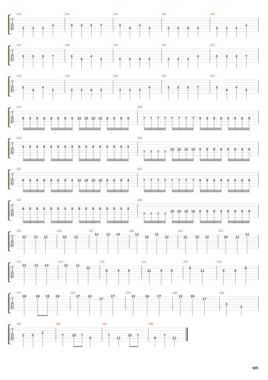 1184吉他谱