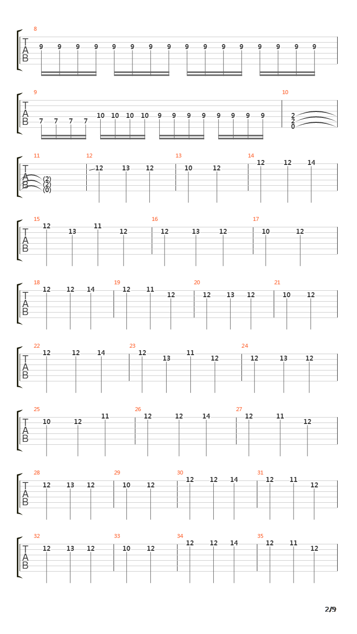 1184吉他谱