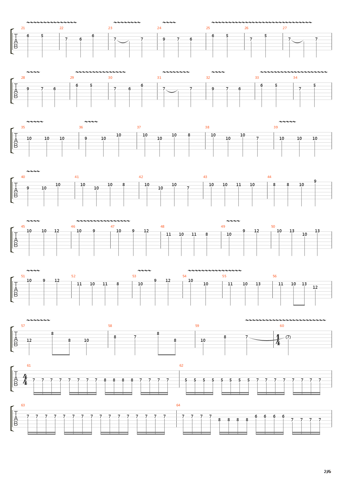 1184吉他谱