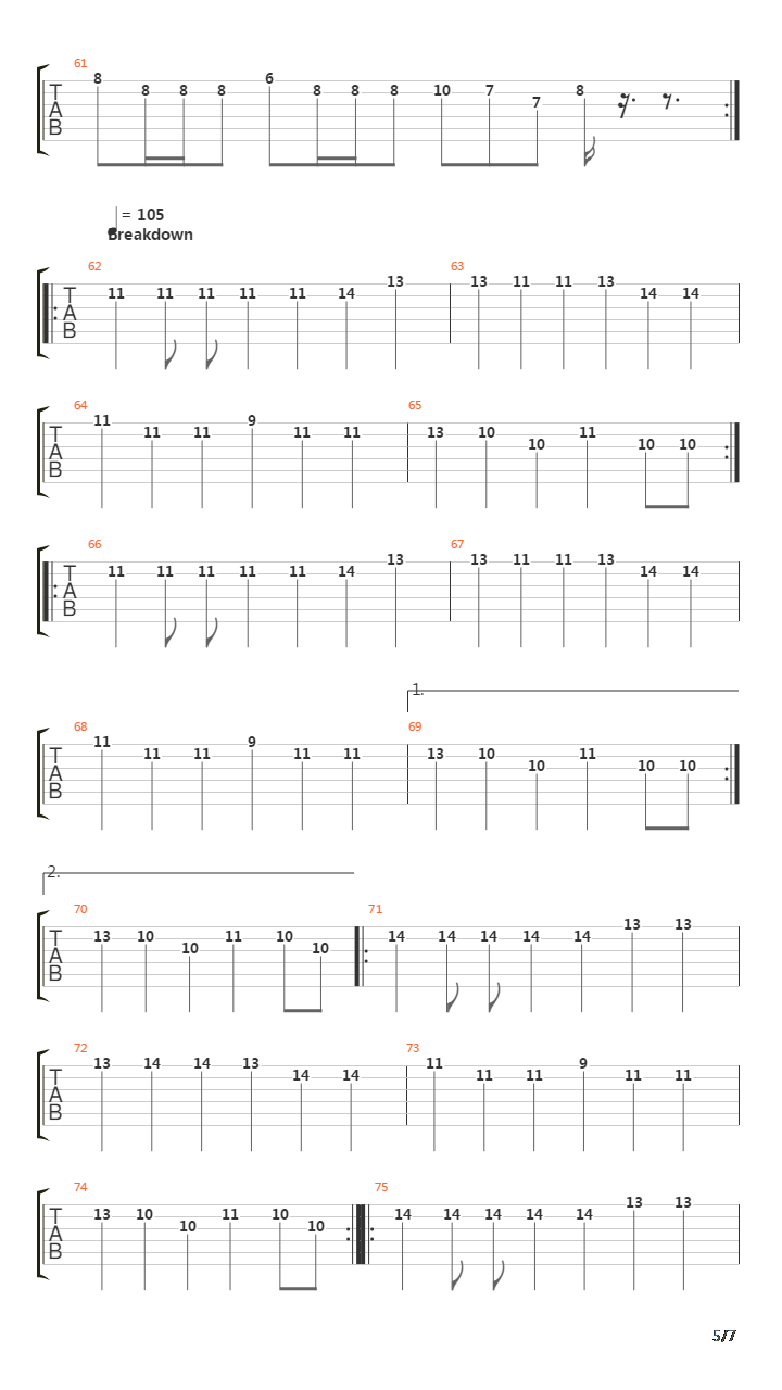 Arntor Ein Windir吉他谱