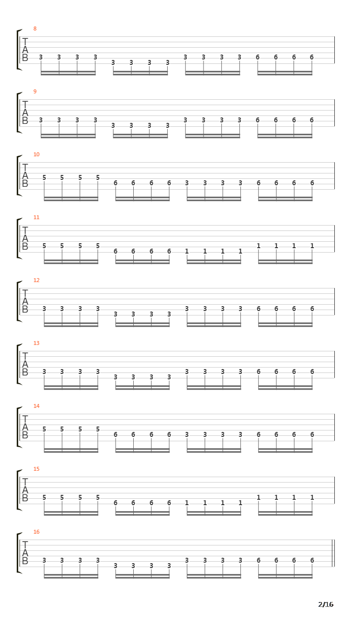 Journey To The End吉他谱