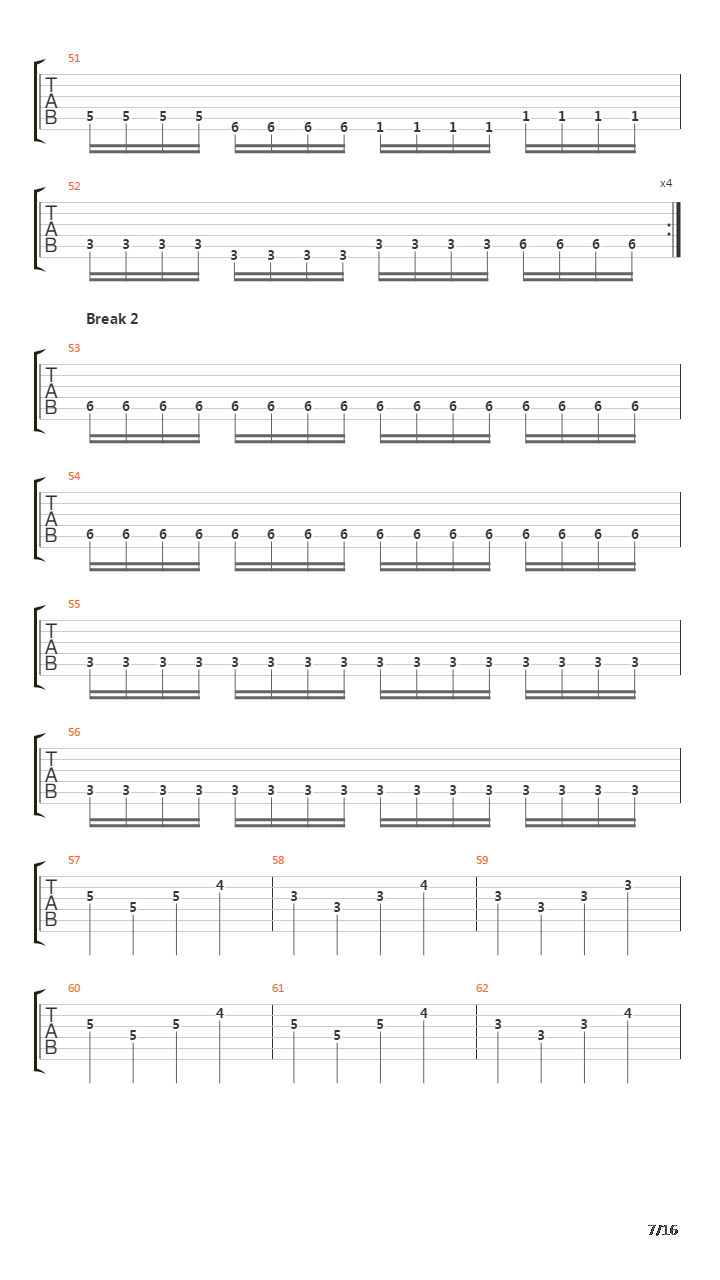 Journey To The End吉他谱