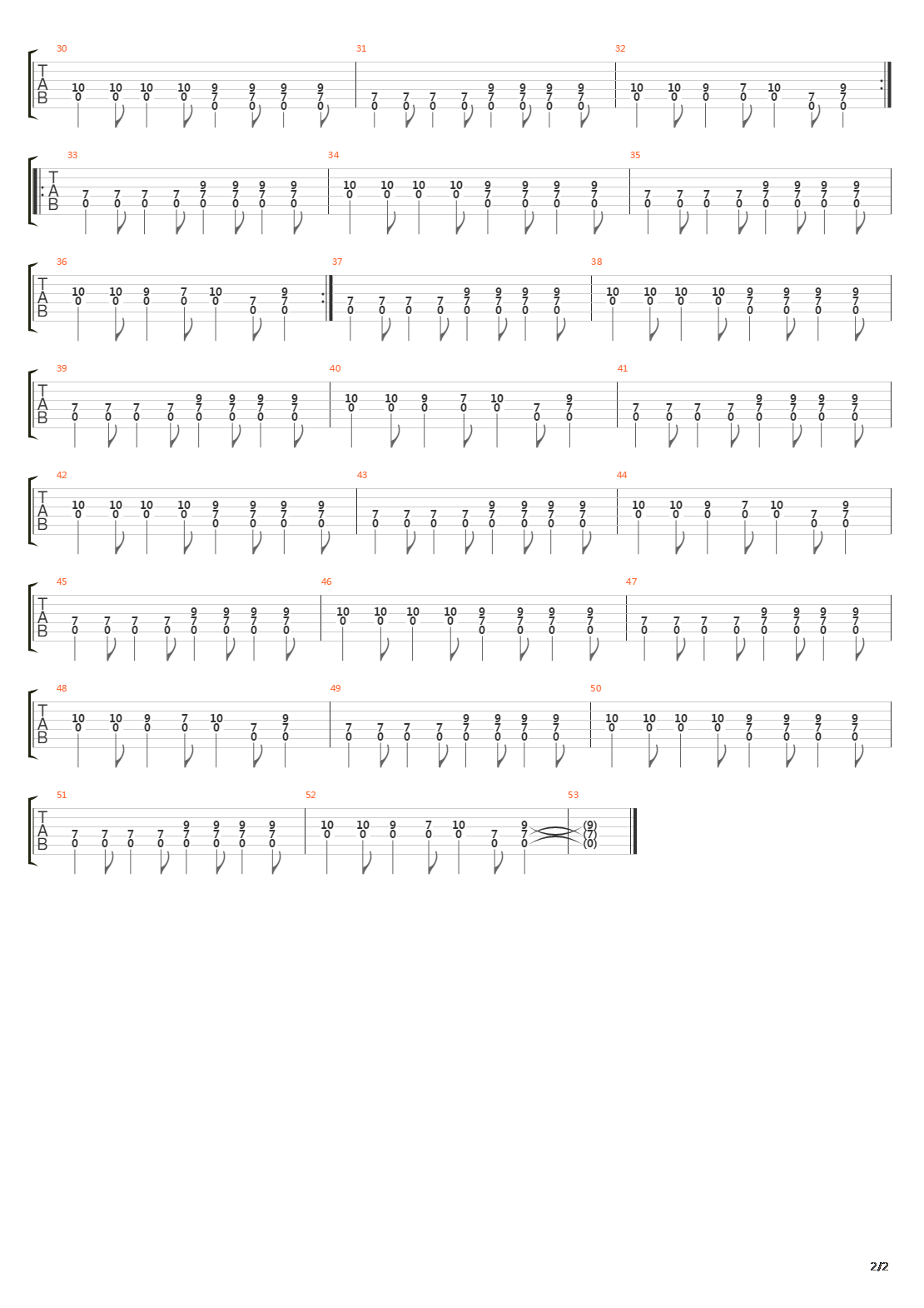 Kampen吉他谱