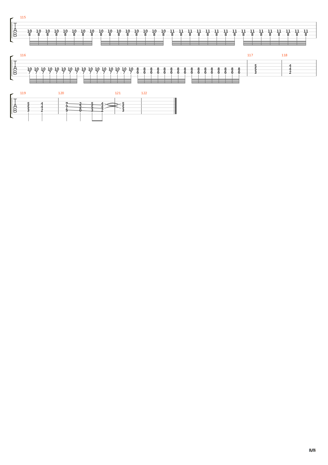 Resurrection Of The Wild吉他谱