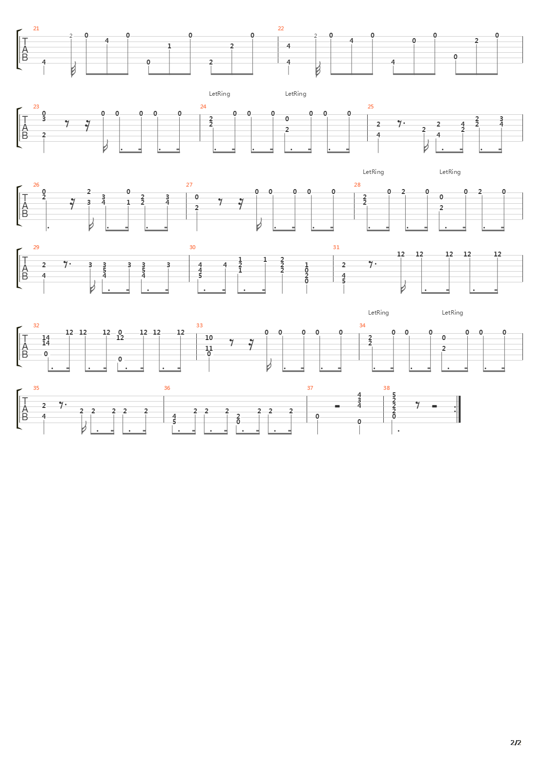 op1-3 No.11吉他谱