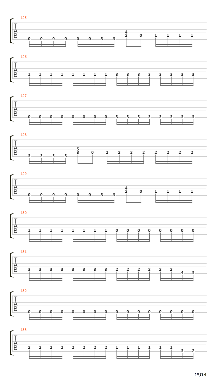 Black To The Blind吉他谱