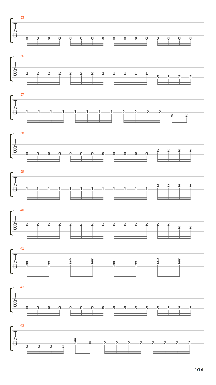 Black To The Blind吉他谱