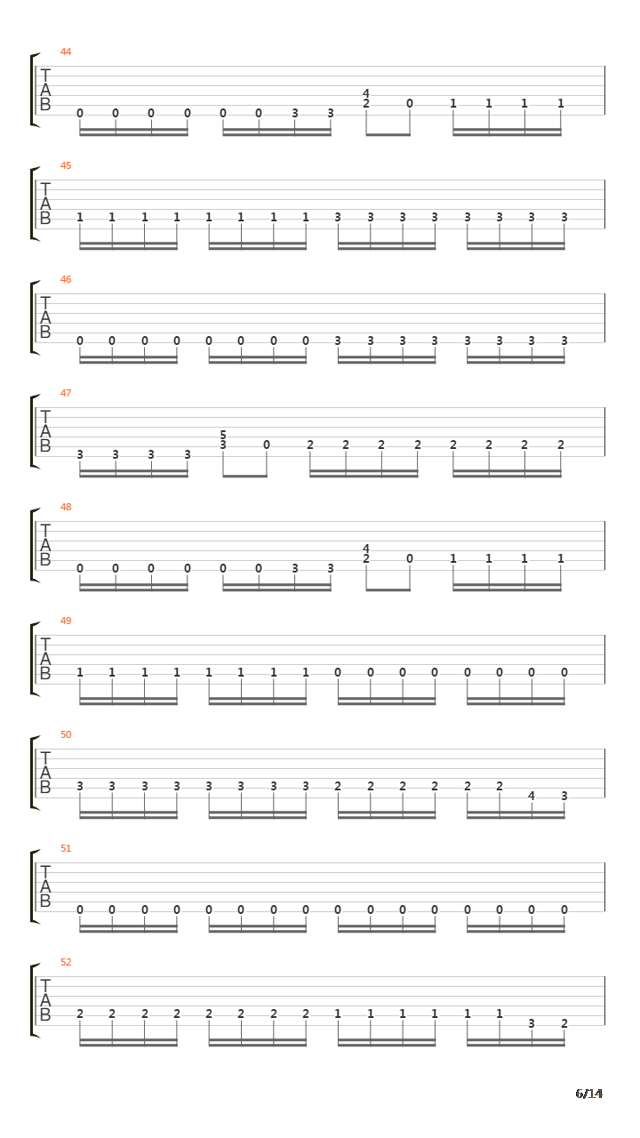 Black To The Blind吉他谱