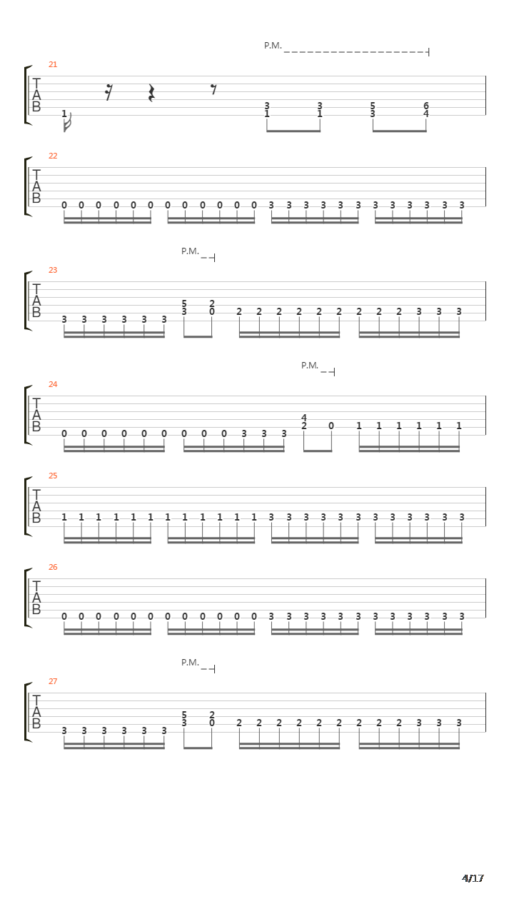 Black To The Blind吉他谱