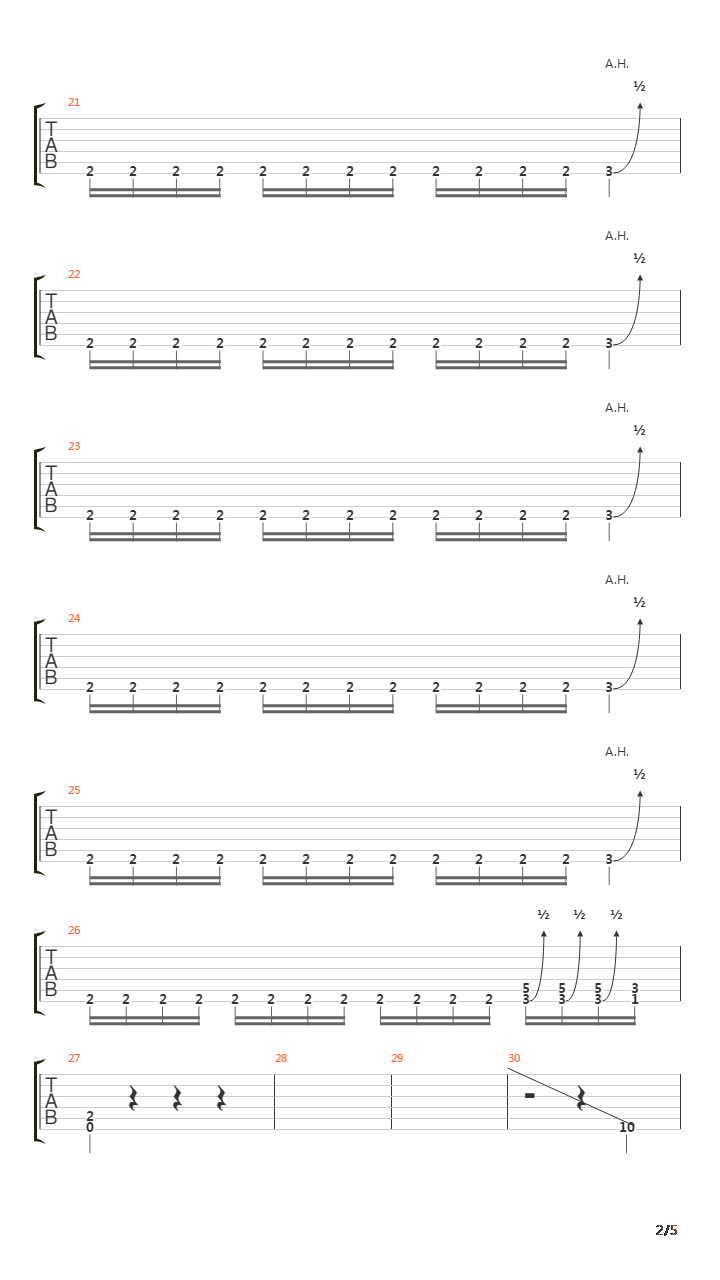 Carnal吉他谱