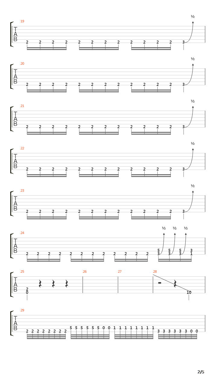 Carnal吉他谱