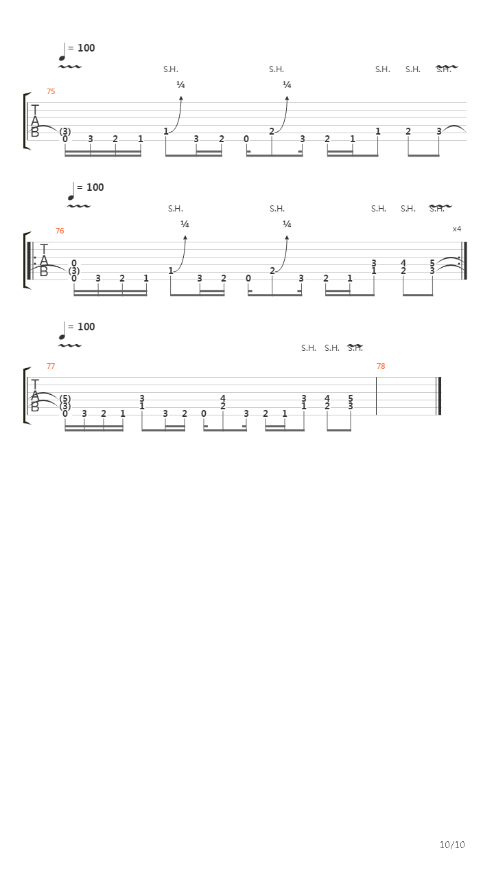 Wings吉他谱