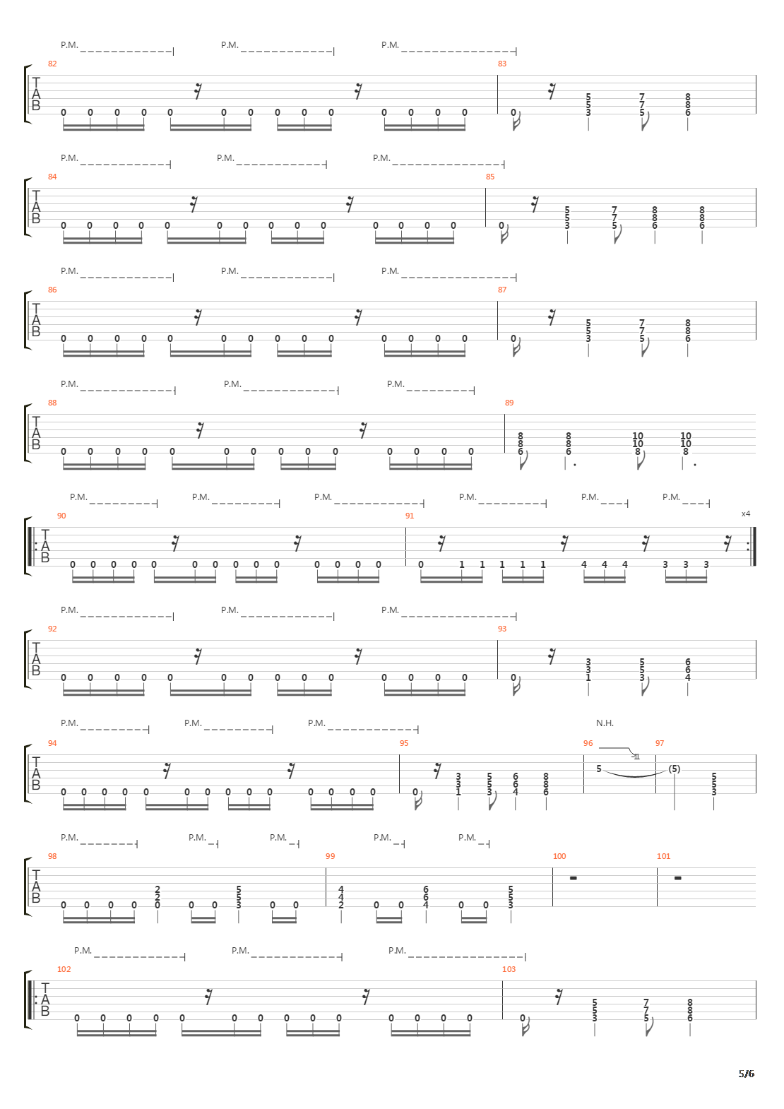 Xeper吉他谱