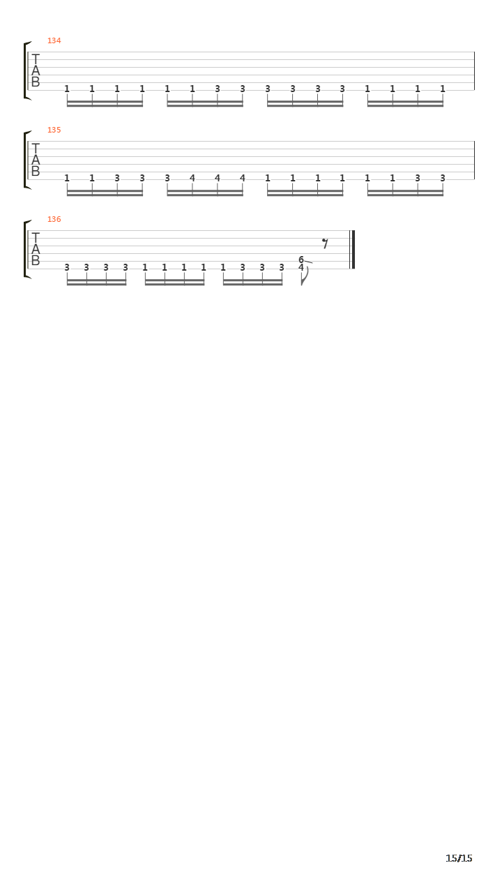 Zone吉他谱