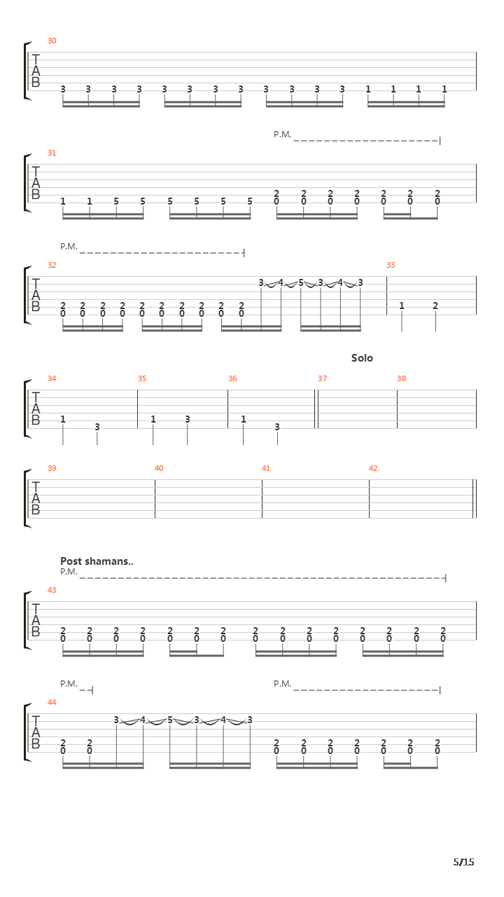 Zone吉他谱