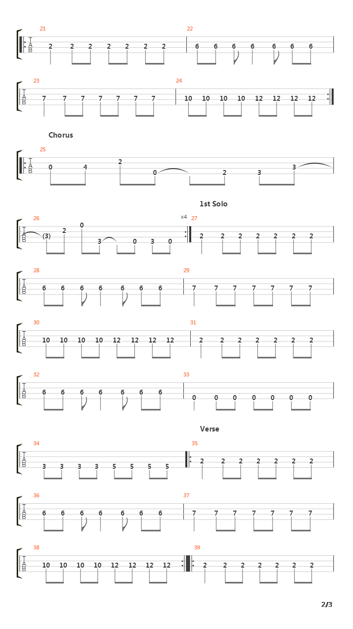 American Man吉他谱