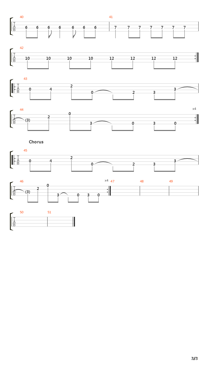 American Man吉他谱