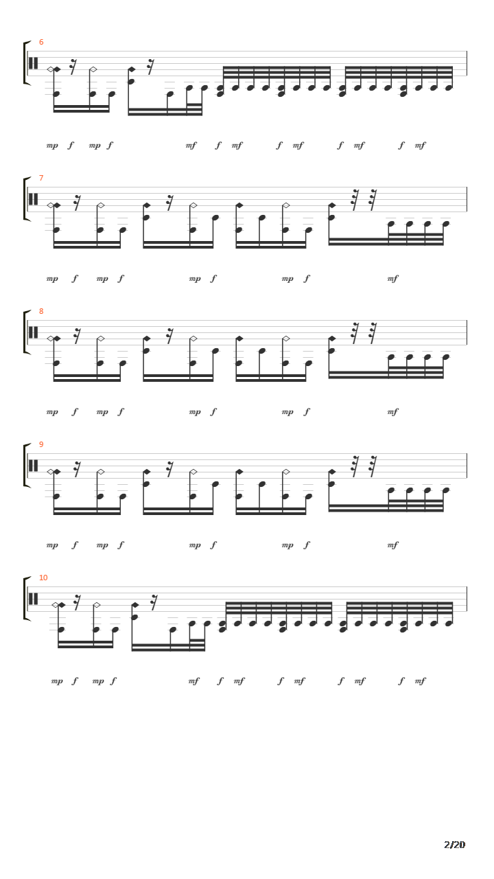 Illegal I Song吉他谱