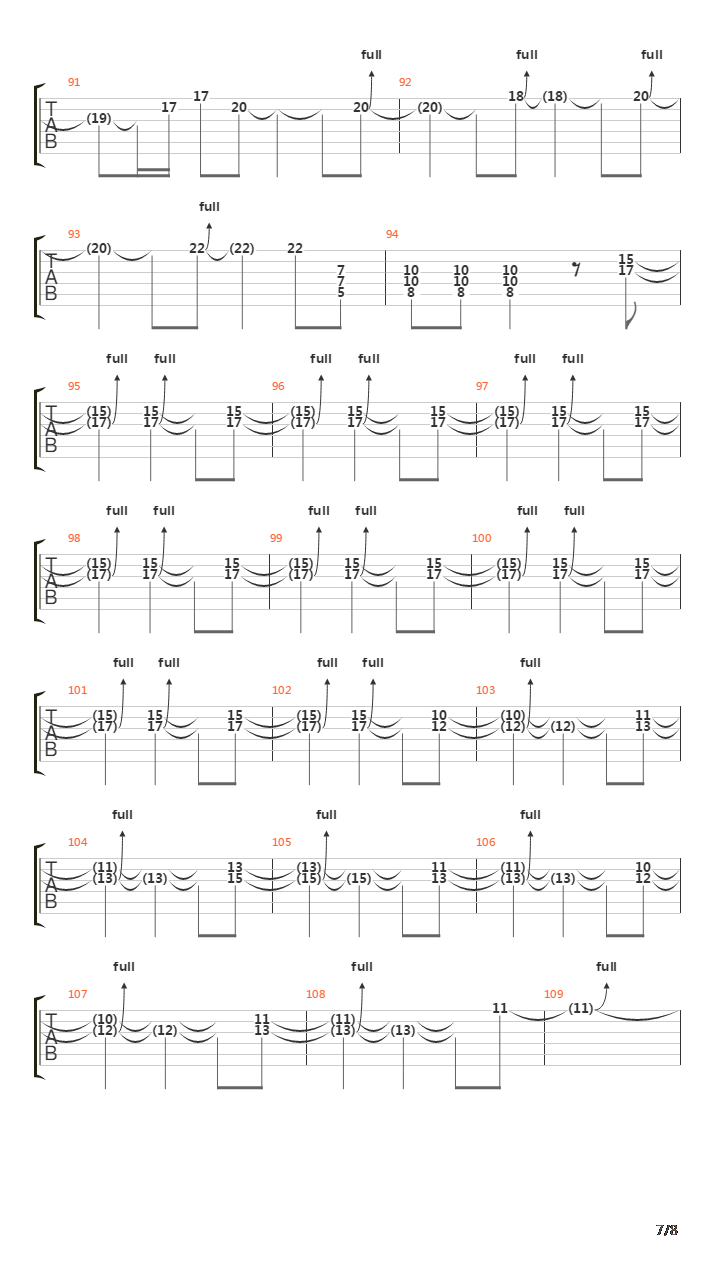 Set Me Free吉他谱