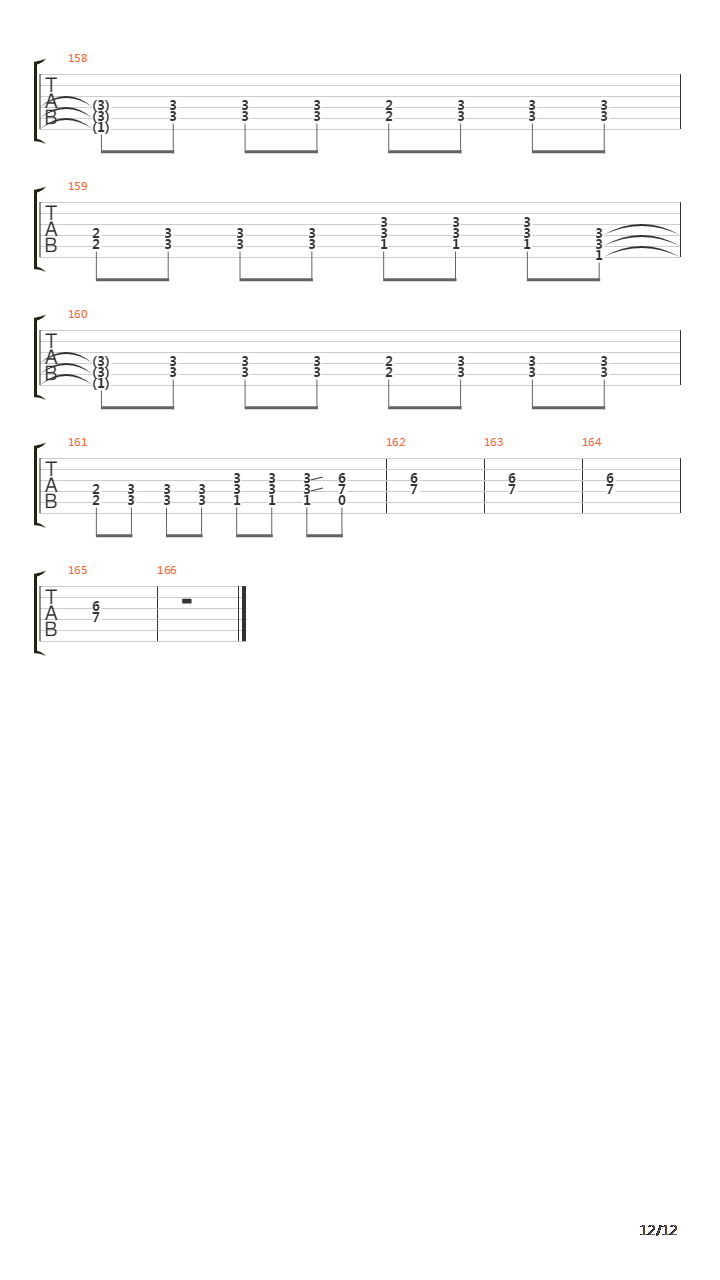 Set Me Free吉他谱