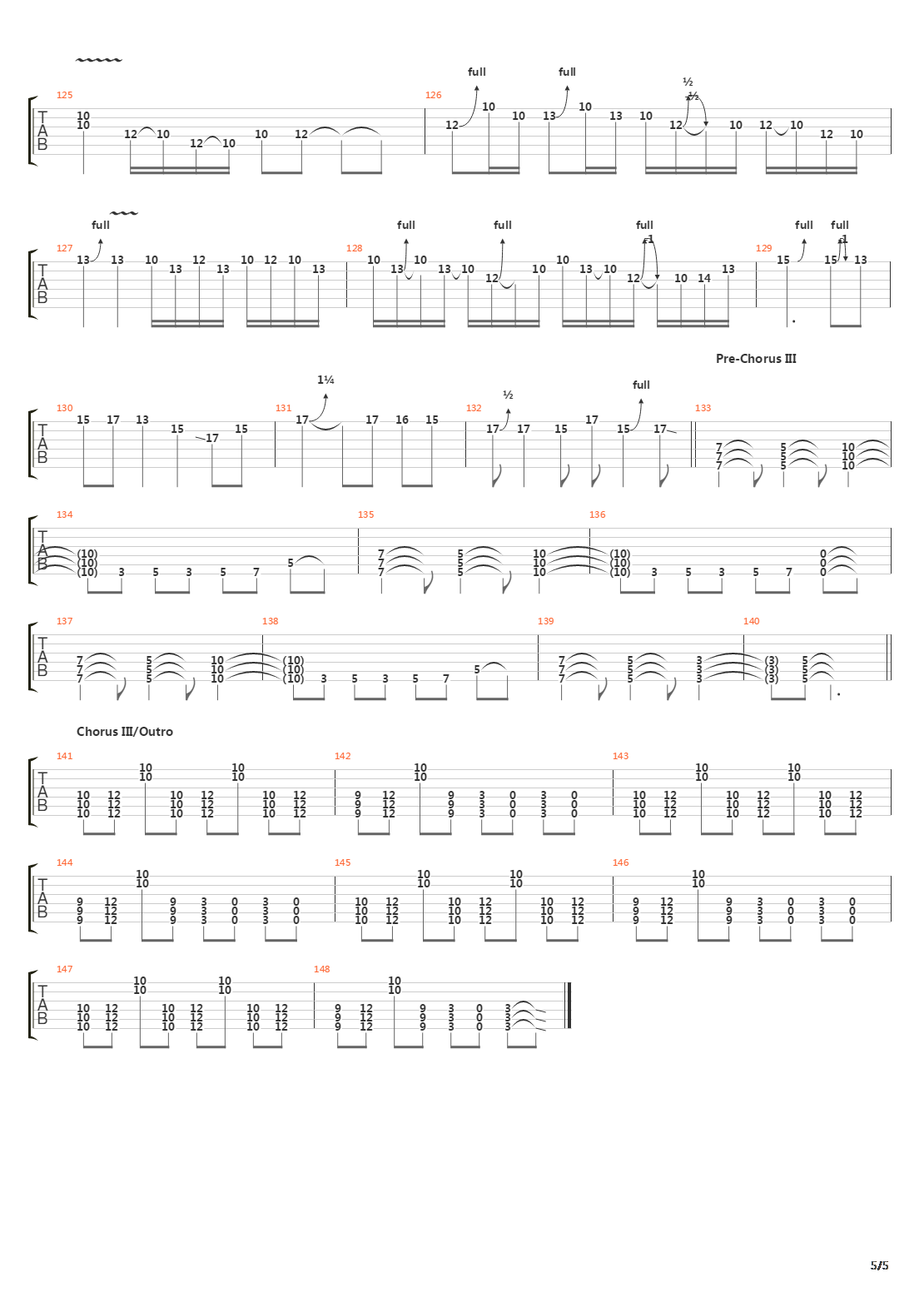 She Builds Quick Machines吉他谱