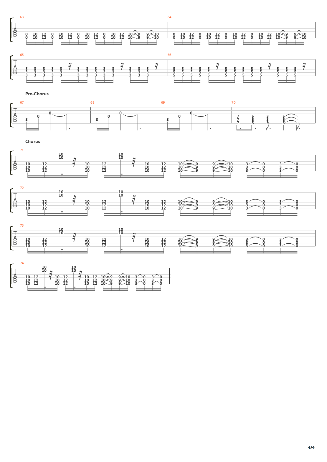 She Builds Quick Machines吉他谱