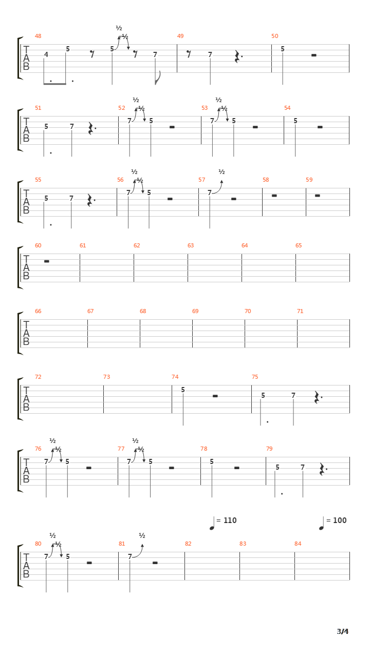 Factory吉他谱