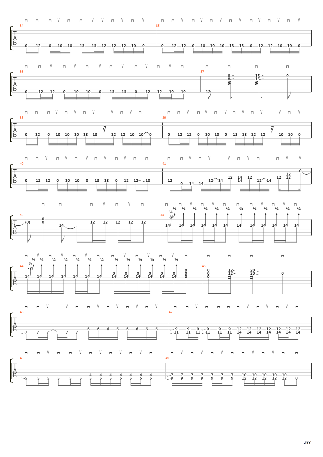 Nitro吉他谱