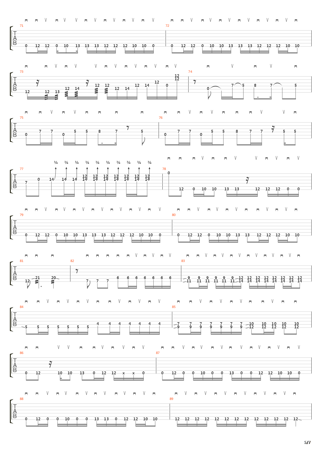 Nitro吉他谱