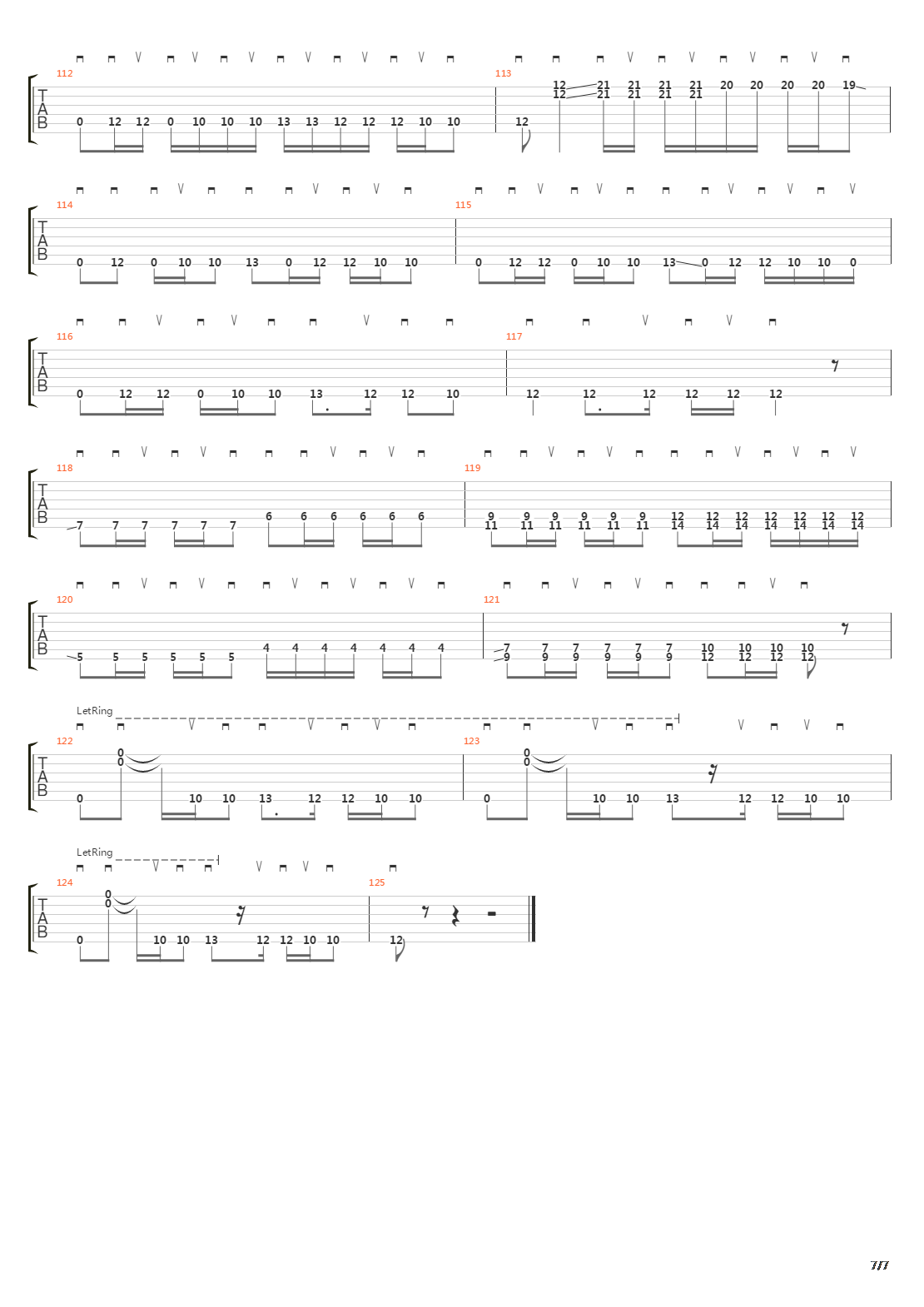 Nitro吉他谱