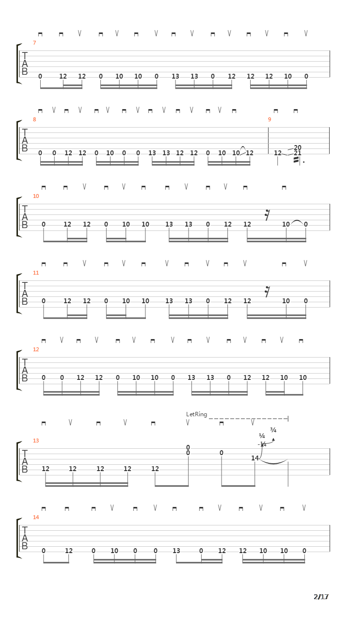 Nitro吉他谱