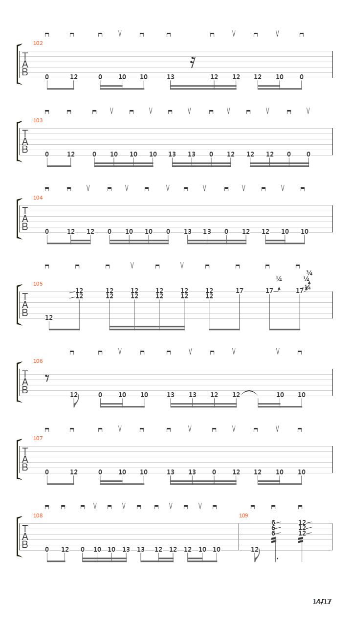 Nitro吉他谱