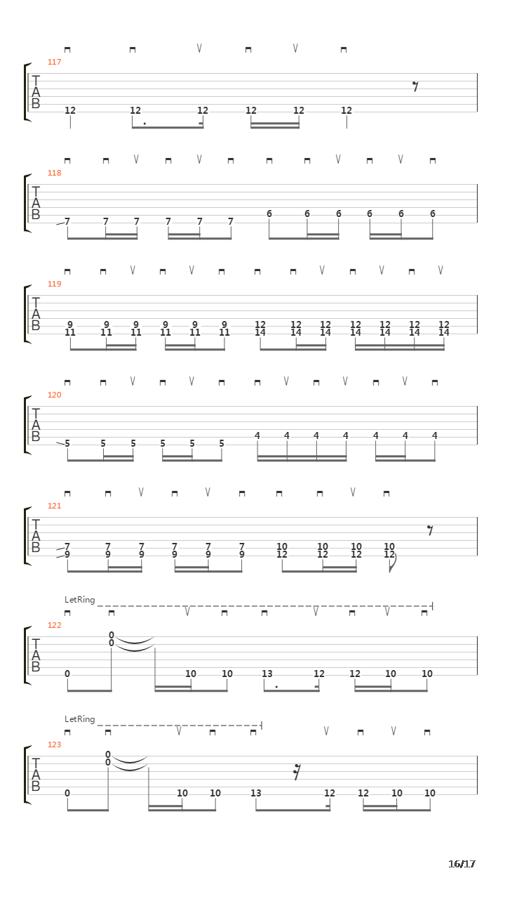 Nitro吉他谱