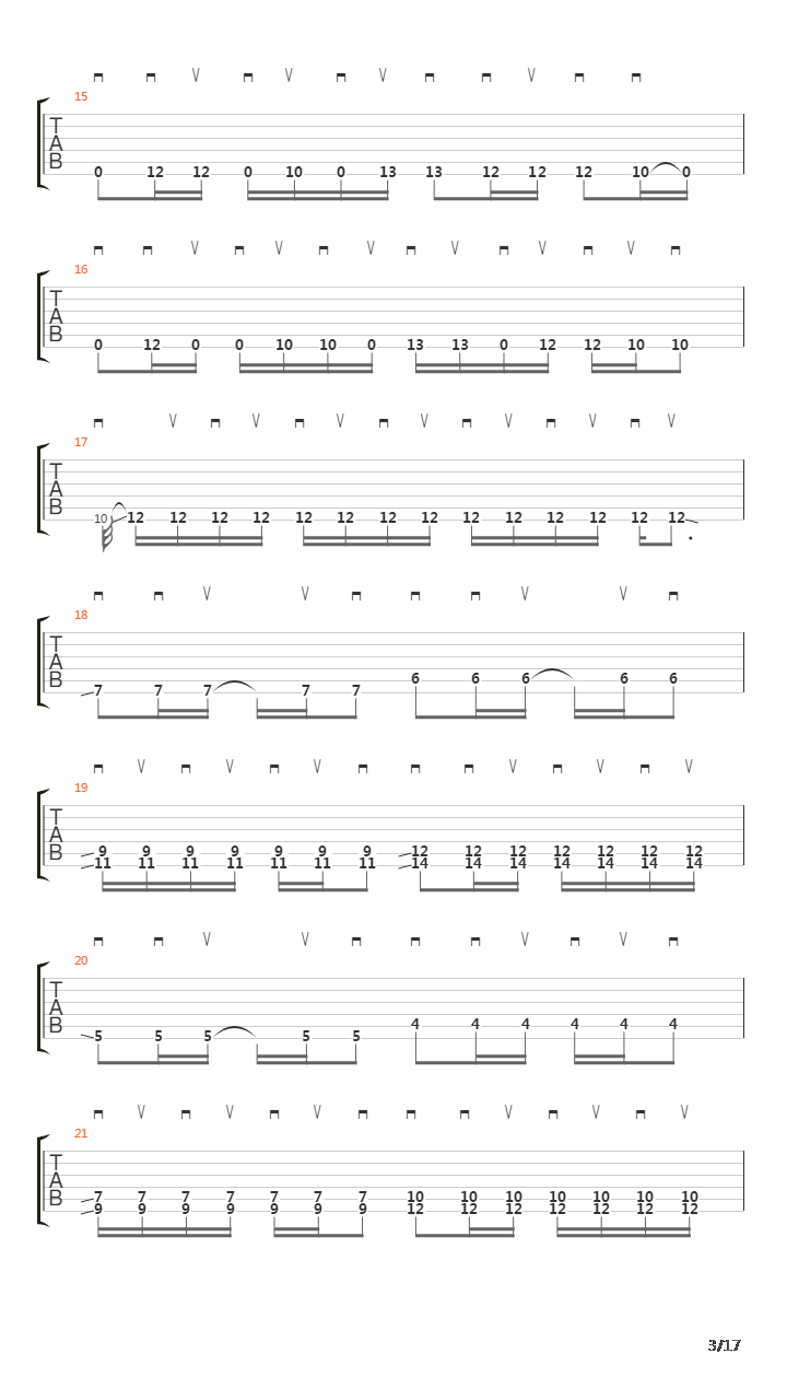 Nitro吉他谱