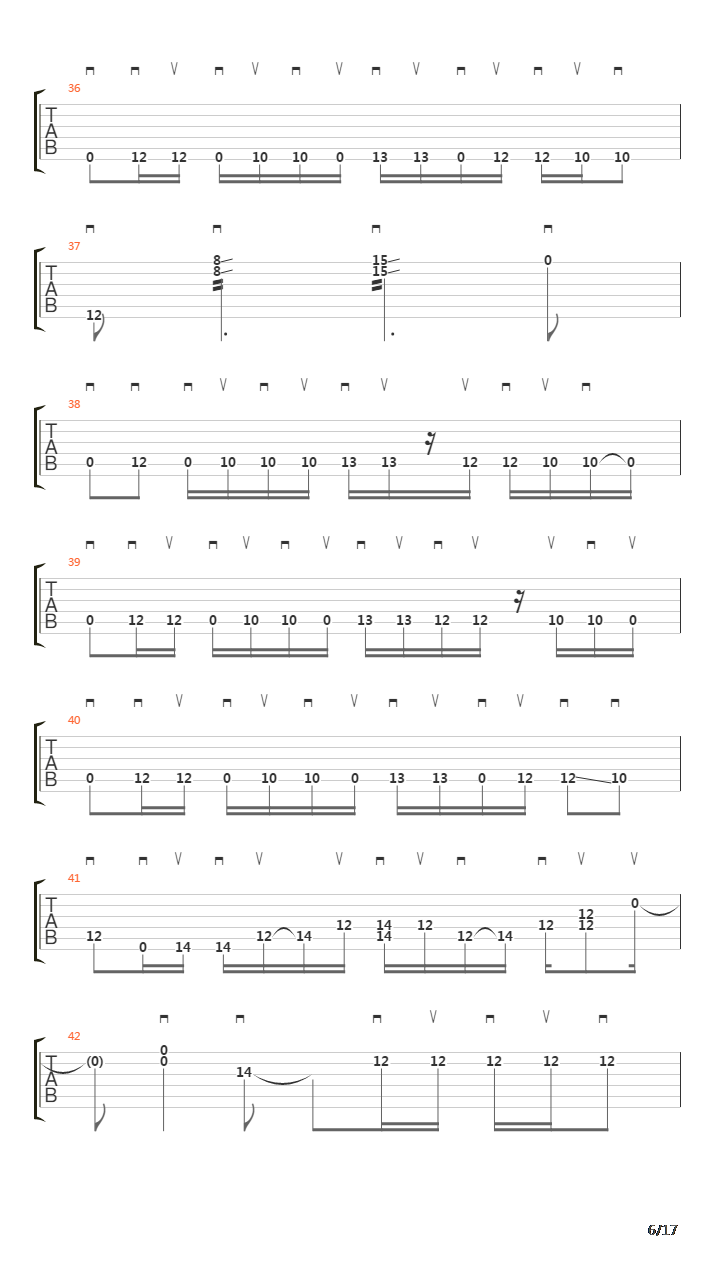 Nitro吉他谱