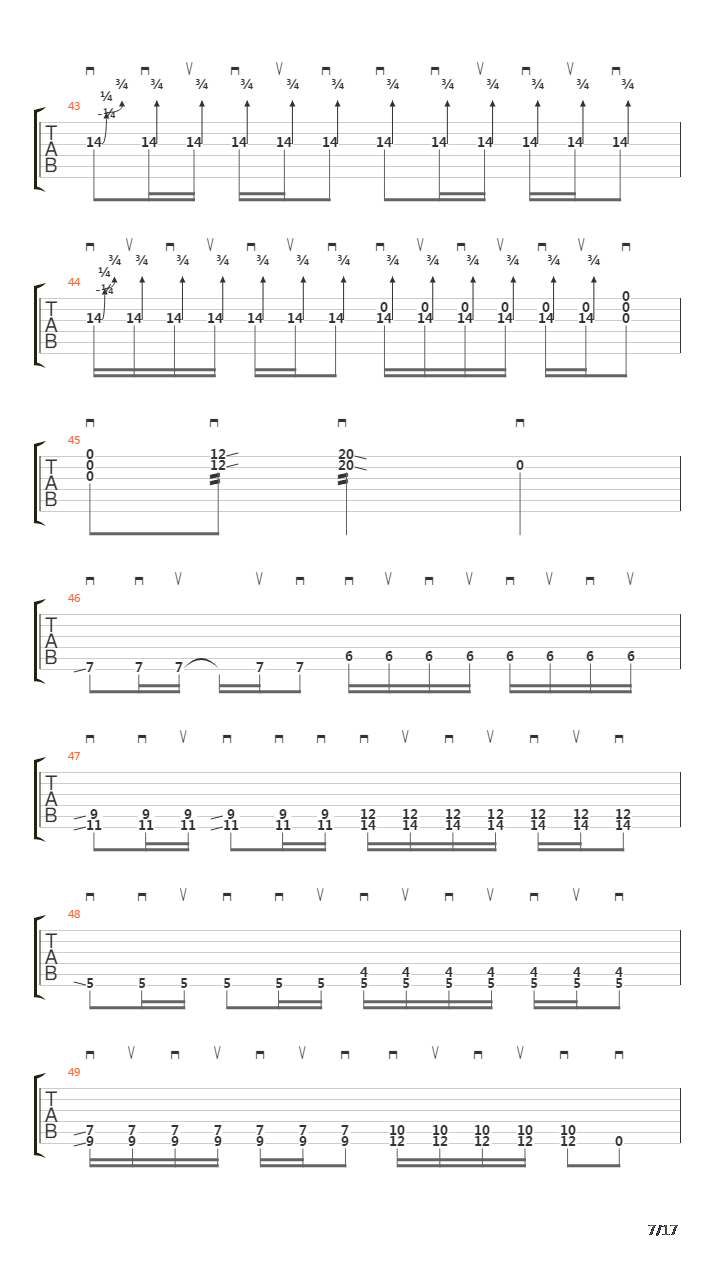 Nitro吉他谱