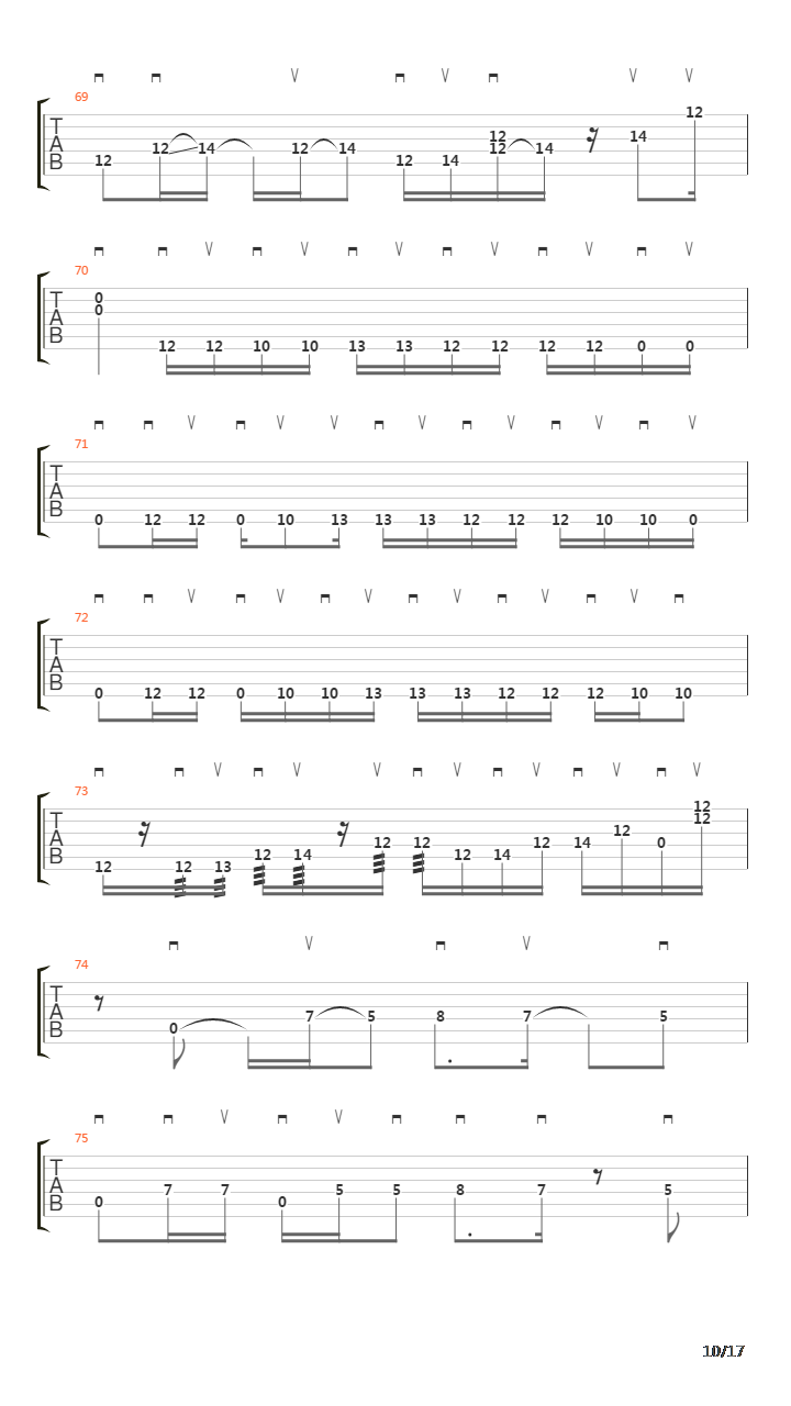 Nitro吉他谱