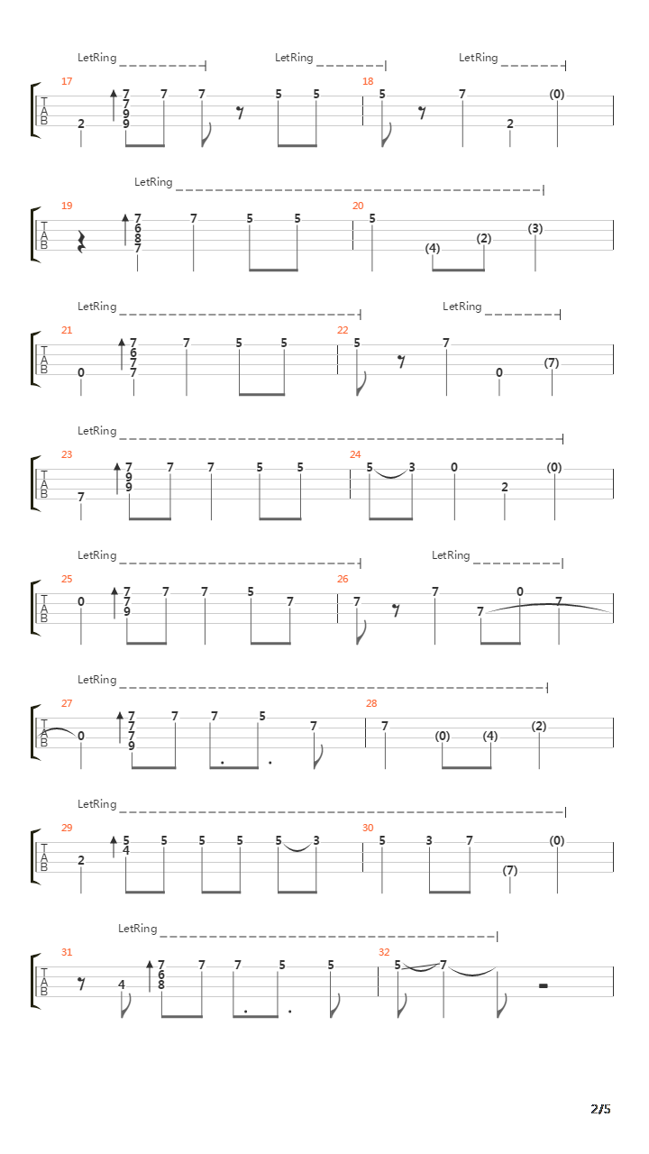 Hotel California (加州旅馆)吉他谱