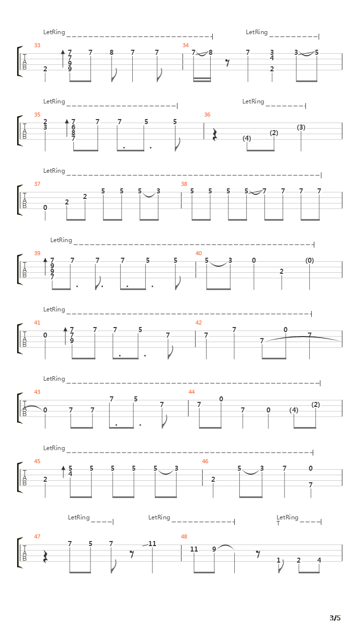 Hotel California (加州旅馆)吉他谱