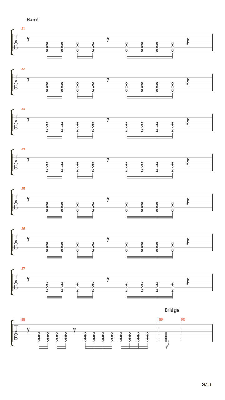 Rammlied(最完整版)吉他谱