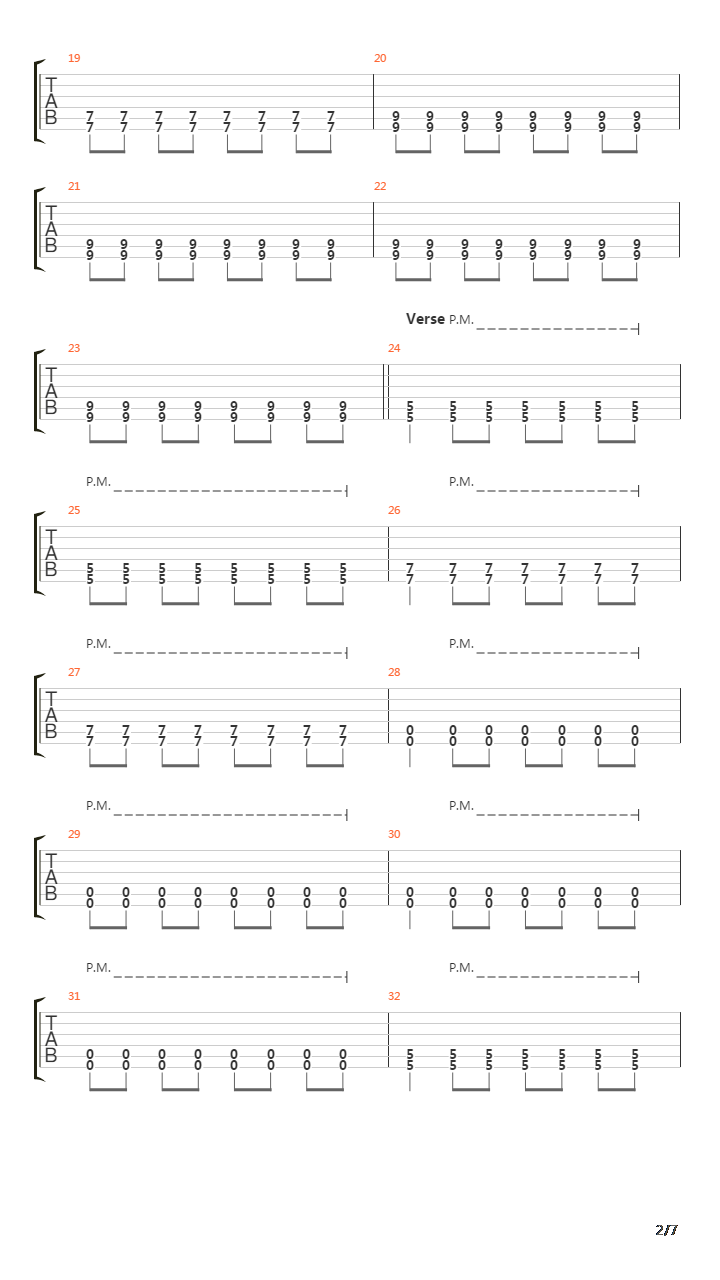 A Second Glance吉他谱