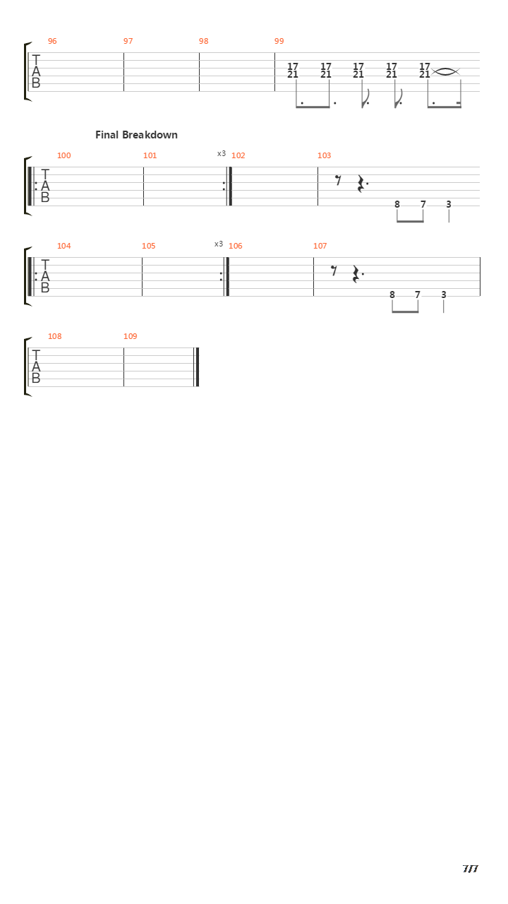 A Second Glance吉他谱