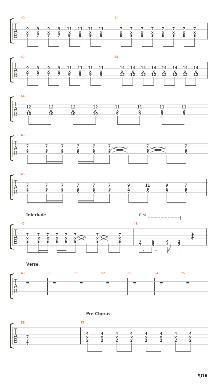 Another Song About The Weekend吉他谱