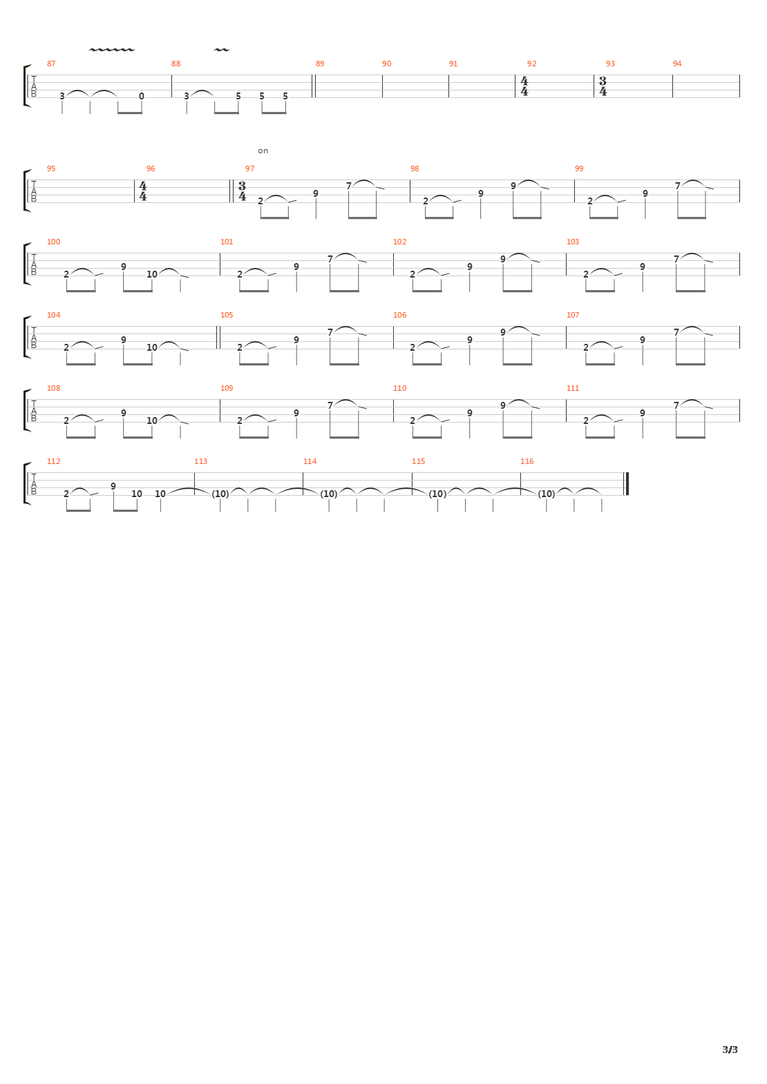 Rose吉他谱