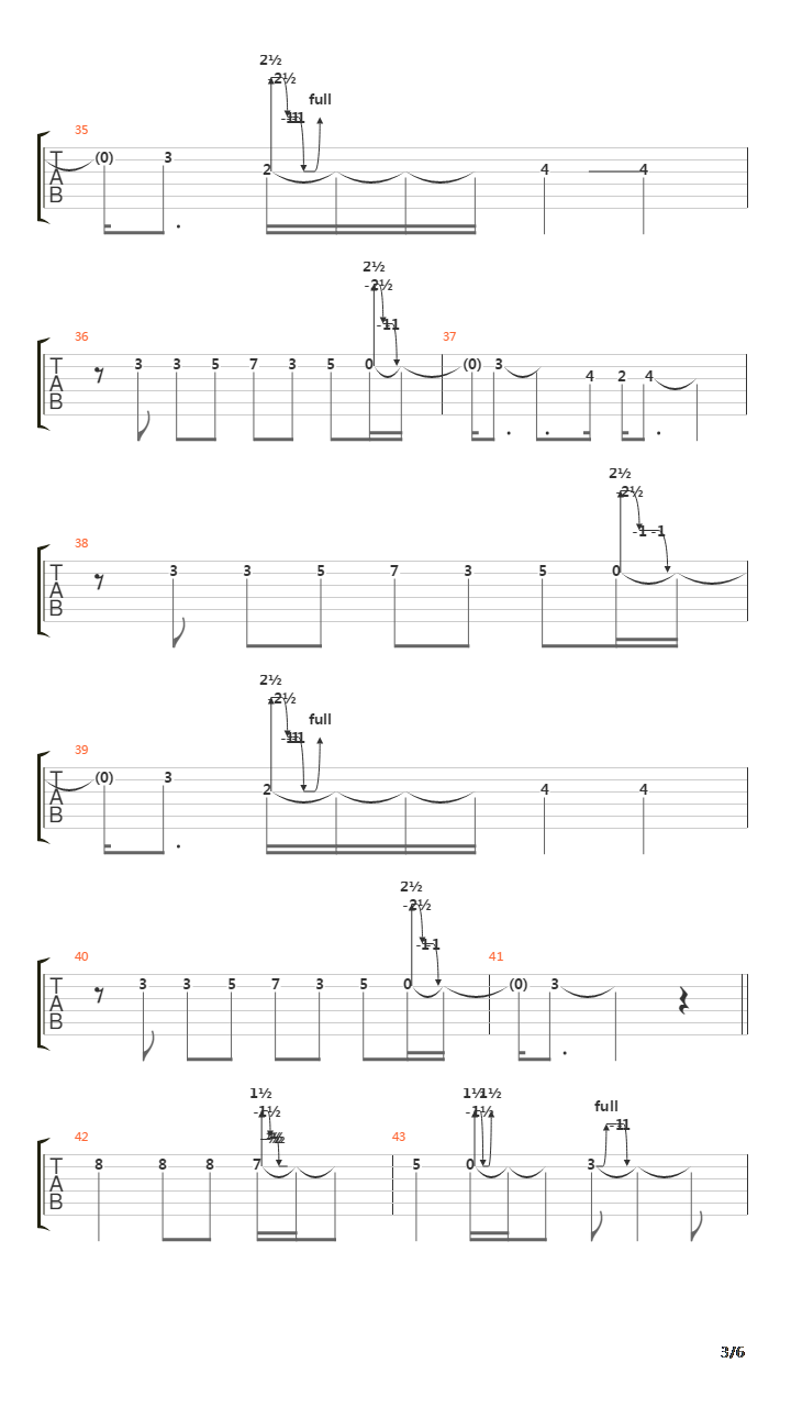 Thomas吉他谱