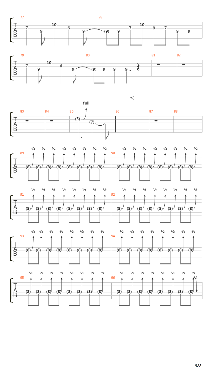 Vanishing吉他谱