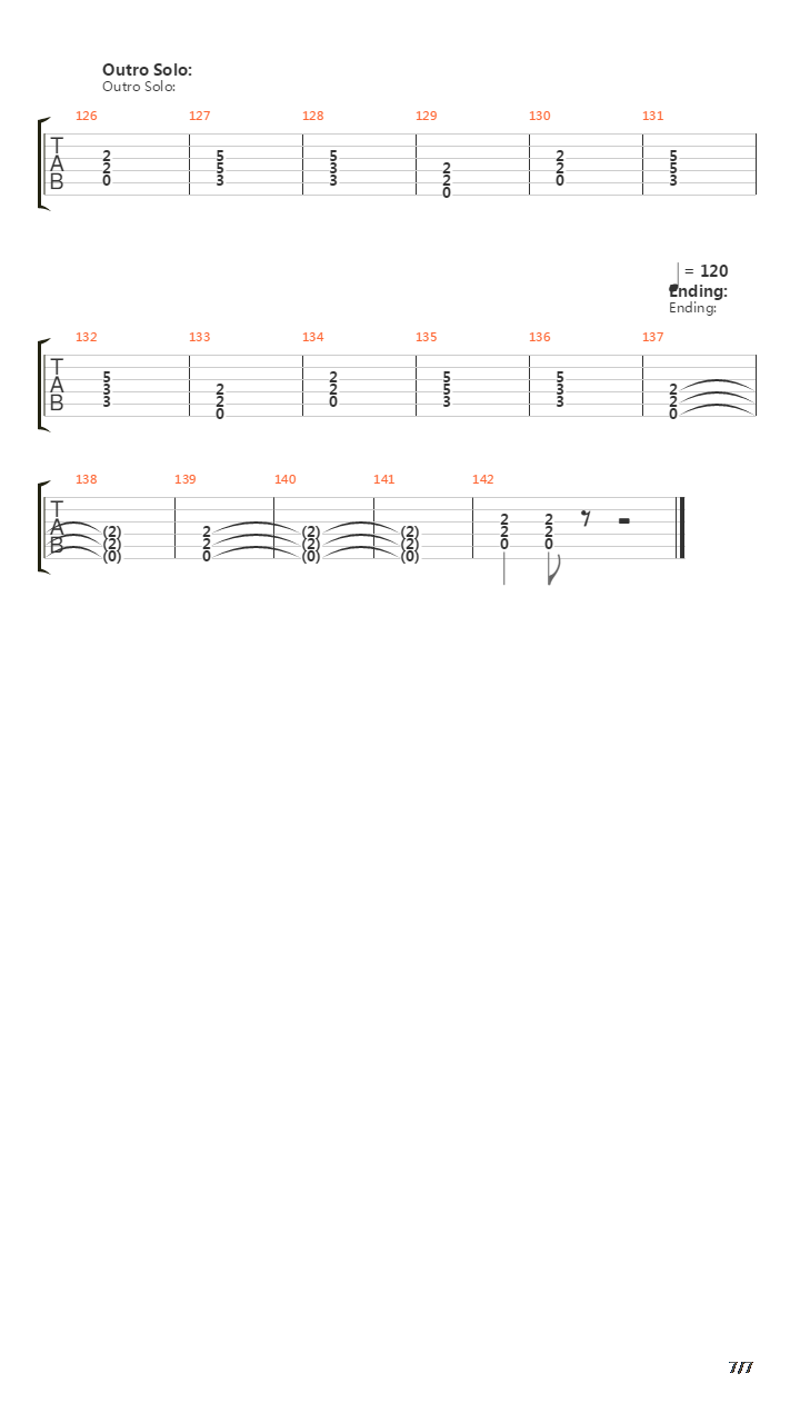 China Lady吉他谱