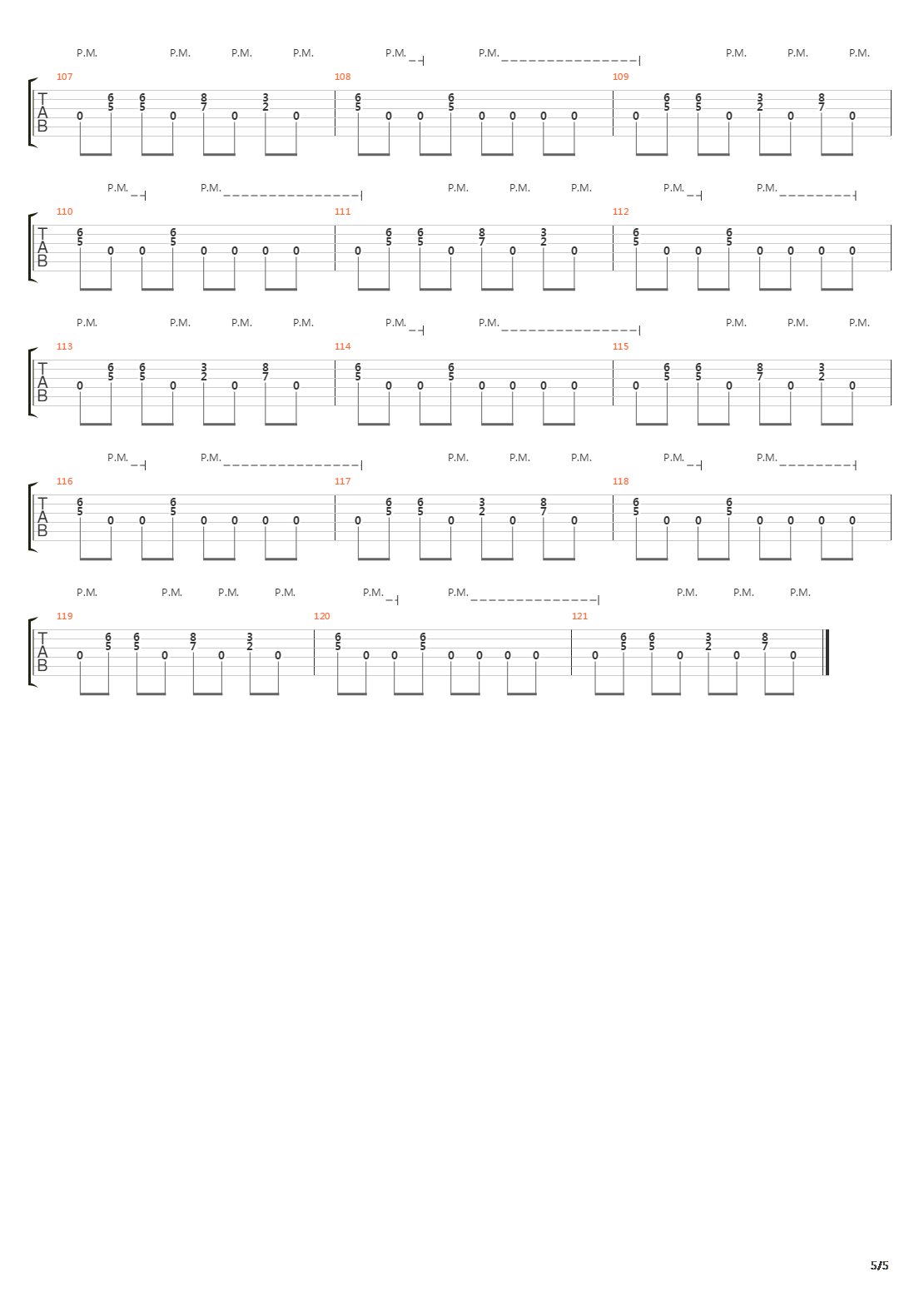 Monsterman吉他谱