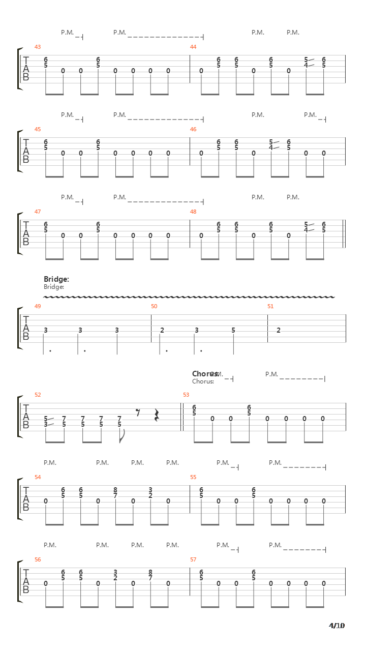 Monsterman吉他谱